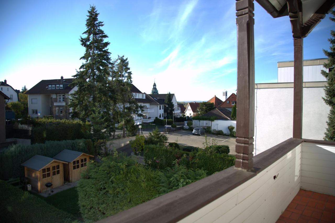 Villa Zur Schoenen Aussicht Bad Salzuflen Esterno foto