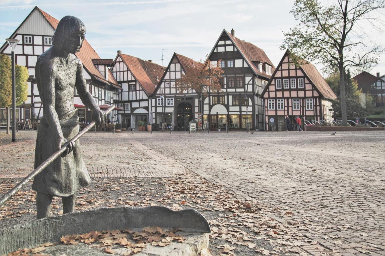 Villa Zur Schoenen Aussicht Bad Salzuflen Esterno foto